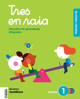 LENGUA 1oEP GALLEGO 24 TRES EN RAYA | AA,VV | 9788491859031 (Obradoiro Santillana)